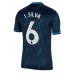 Chelsea Thiago Silva #6 Voetbalkleding Uitshirt 2023-24 Korte Mouwen
